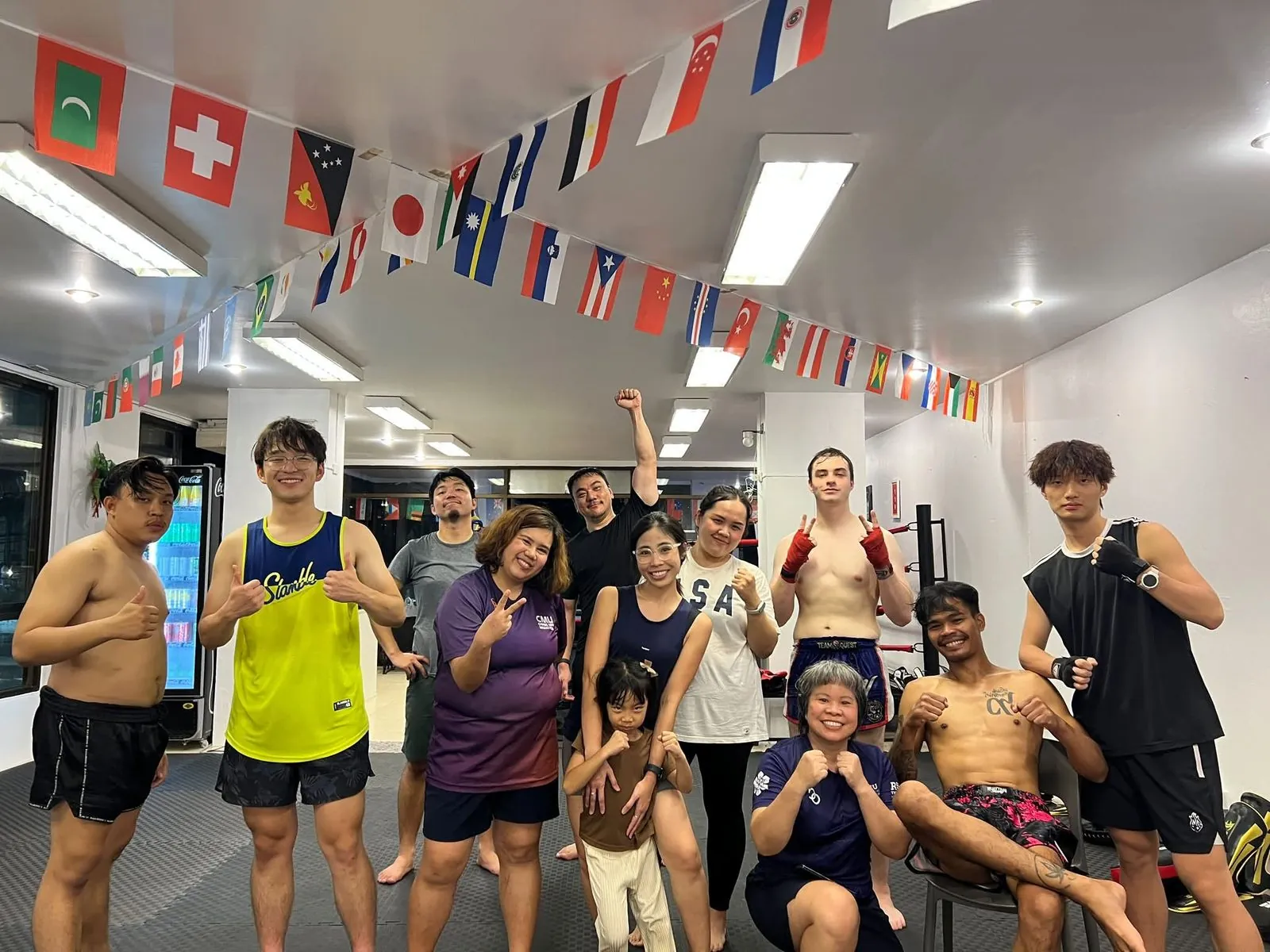 Beginner Muay Thai group class